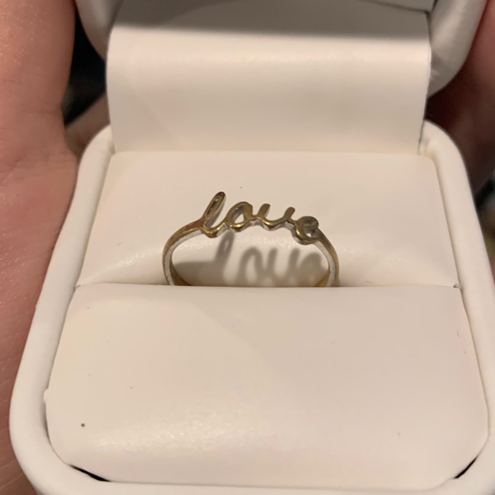 Lia Sophia love ring